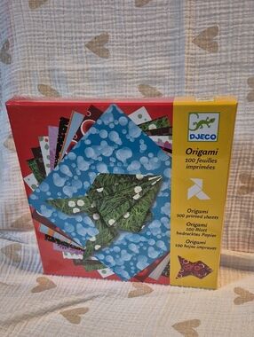 Djeco 100 Sheets - Printed Origami Paper